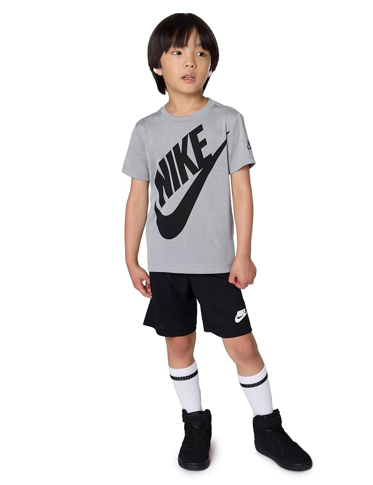 Amazon.com: Nike Dri-Fit Sportswear T-Shirt and Mesh Shorts 2-Piece Outfit Set: Clothing, Shoes &... | Amazon (US)
