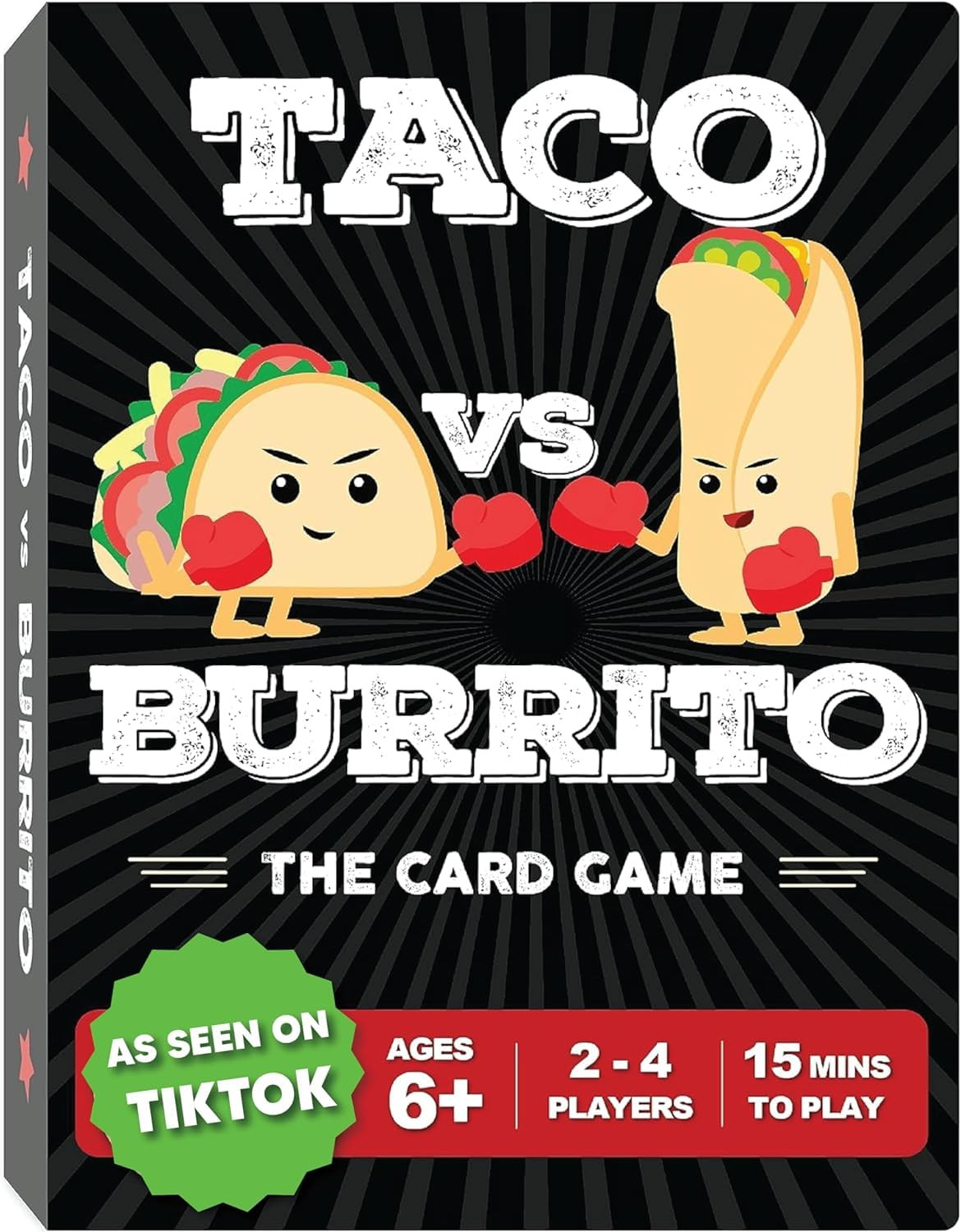 Taco vs Burrito - The Wildly Popular Surprisingly Strategic Card Game Created by a 7 Year Old - 5... | Amazon (US)