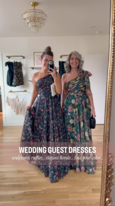 🌸 Mini Me & Me — Wedding Guest and Mother of the Bride Dresses

This floral maxi comes in so many bold colorways and two flattering silhouettes, a one-shoulder pleated version that elongates beautifully and a ruffle cap sleeve V-neck that offers soft coverage with movement in every step.

Save this for your next invitation and share it with a friend who’s shopping. 💌

Claudia | 5’4½” | 133 | medium or 6
Emerson | 5’4” | 130 | small or 2

Wedding Guest Dress | Fashion over 50 | Mother of the Bride | Mother of the Groom | Black Tie | Formal Gown | Summer Wedding | Dresses to Hide Belly | Special Occasion

#LTKSeasonal #LTKOver40 #LTKWedding