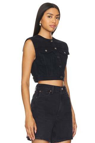 AGOLDE Leo Vest in Smudge from Revolve.com | Revolve Clothing (Global)