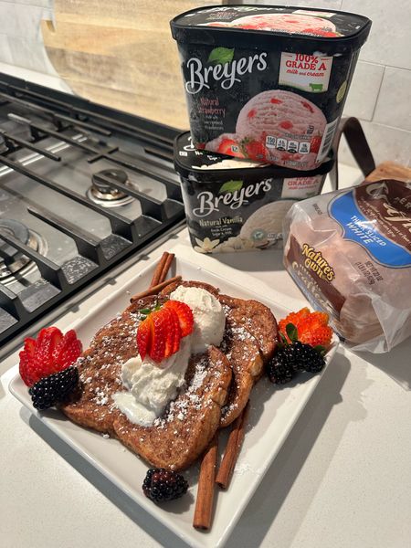 MOTHER’S DAY BRUNCH 🍞🍓🍨

#ad Mother’s Day Brunch loading… 🌸🍓🍨Fluffy French Toast and Ice Cream is a must have on this year’s menu.

I’m so happy to partner with @target to bring you all a yummy recipe using￼ @BreyersIceCream & @NaturesOwnBread a pair everyone needs to try 😋


I’ll have ingredients listed on my LTK @Shop.LTK 😉

#mothersday #mothersdaybrunch #liketkit. #brunch #frenchtoast #target #targetpartner ￼