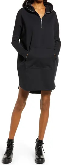 Xonda Long Sleeve Cotton Hoodie Dress | Nordstrom