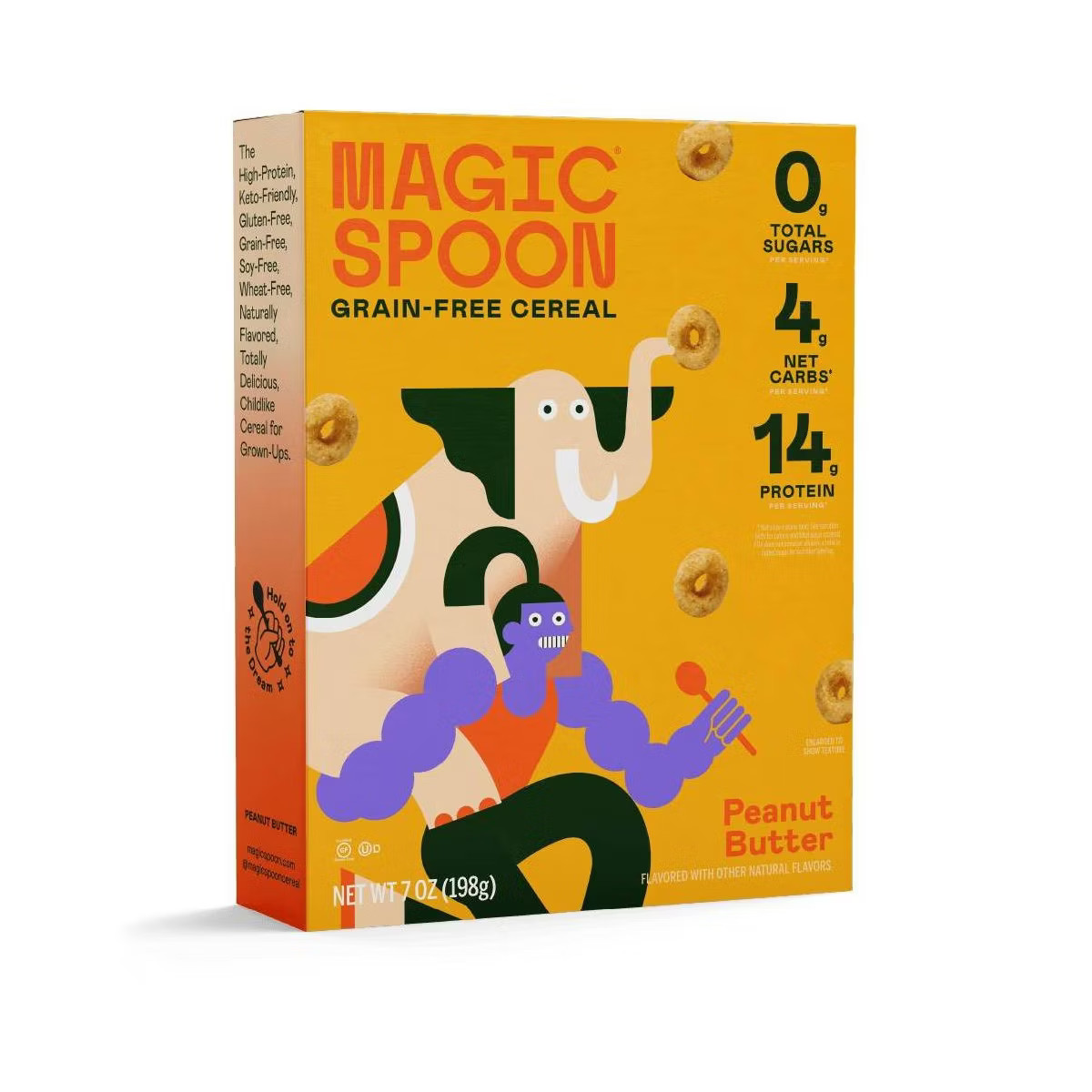 Magic Spoon Peanut Butter Keto and Grain-Free Cereal - 7oz | Target