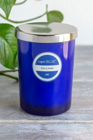 Women's capri BLUE® Volcano Candle Tumbler 8 oz in Cobalt by Francesca's - Size: One Size | Francesca's