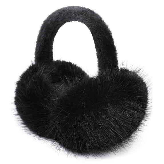 WEN Women's winter earmuffs, adjustable and foldable plush earmuffs, fluffy, soft, warm and coldp... | Walmart (US)