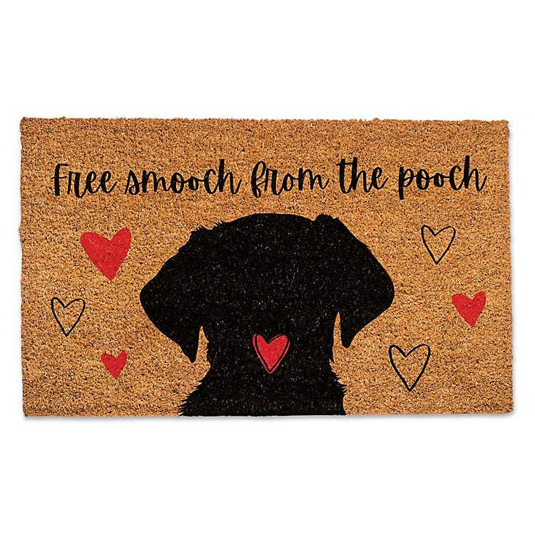 Smooch from the Pooch Coir Doormat | Kirklands