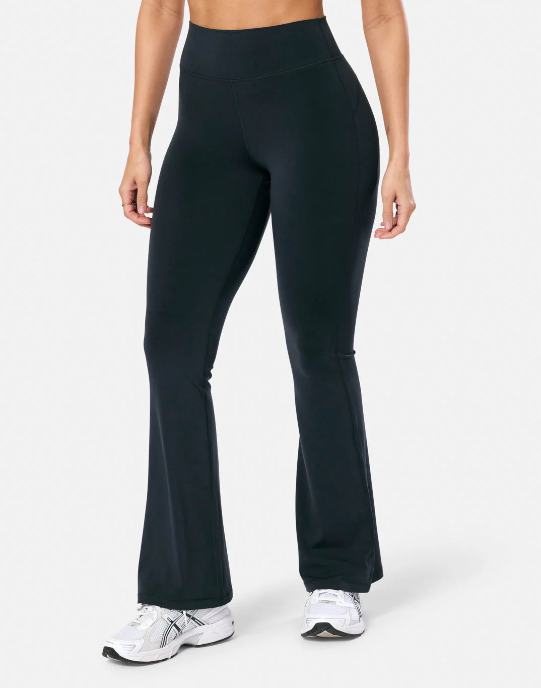 Soft Motion Flare Legging in Black | Gym + Coffee UK & IE - Accelerate - UK