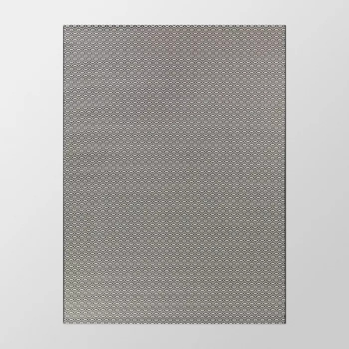 Diamond Outdoor Rug Black/White - Threshold™ | Target