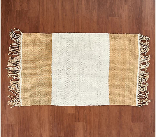 3' x 5' Jute Accent Rug by Liz Marie - QVC.com | QVC
