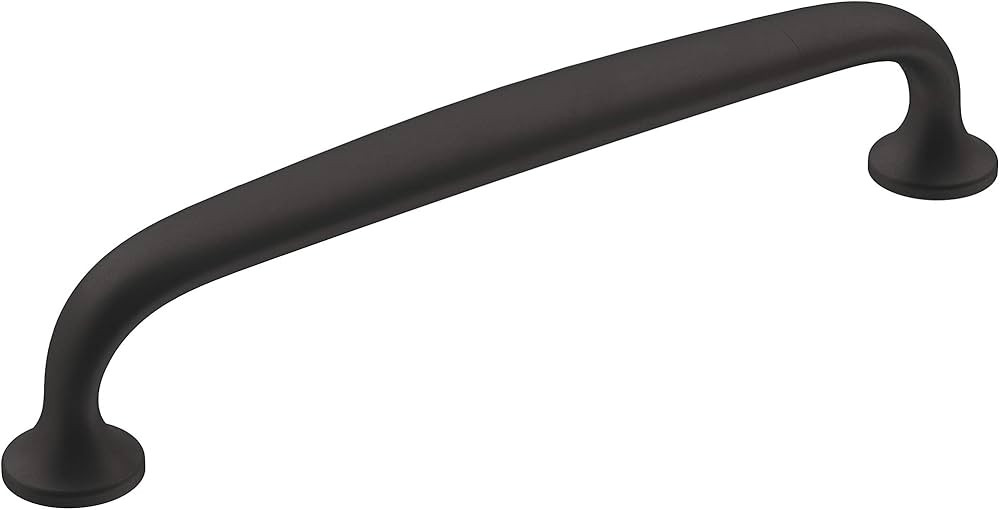 Amerock | Cabinet Pull | Matte Black | 5-1/16 inch (128 mm) Center-to-Center | Renown | 1 Pack | ... | Amazon (US)