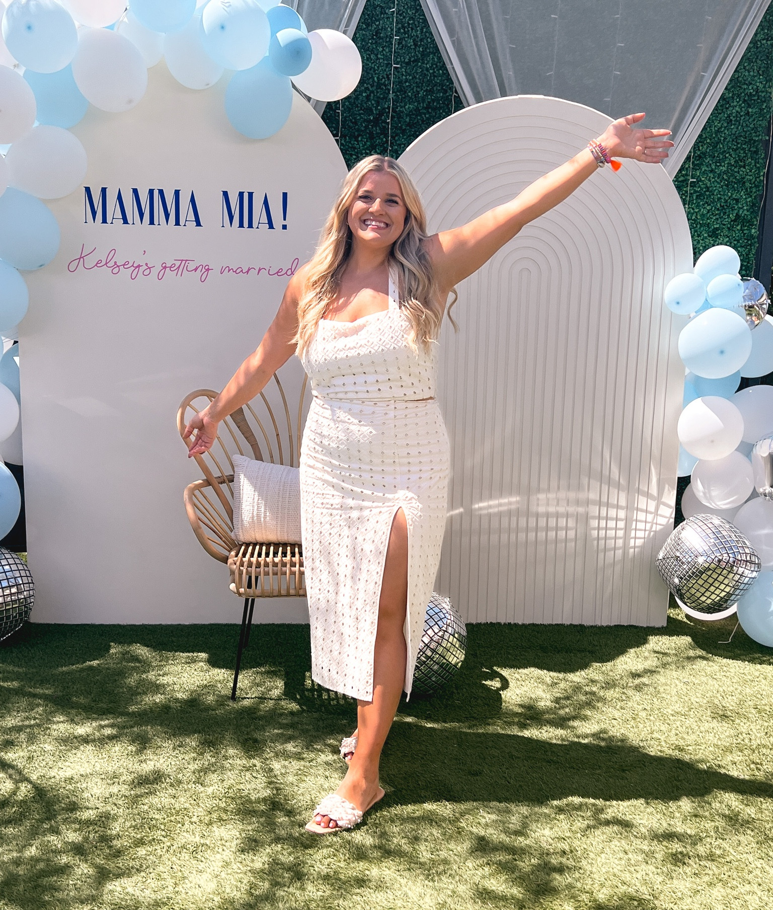 Bridal shower outfit, mamma Mia bridal shower, rehearsal dinner, bride outfit, bachelorette party

#LTKcurves #LTKunder50 #LTKwedding