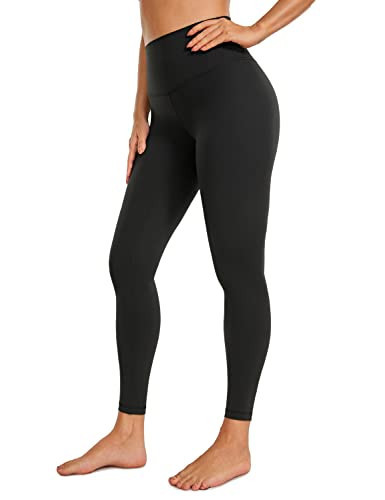 CRZ YOGA Butterluxe Womens Workout Leggings 26.5''- Full Length High Waisted Yoga Pants Buttery Soft Athletic Gym Lounge Black X-Small | Amazon (US)
