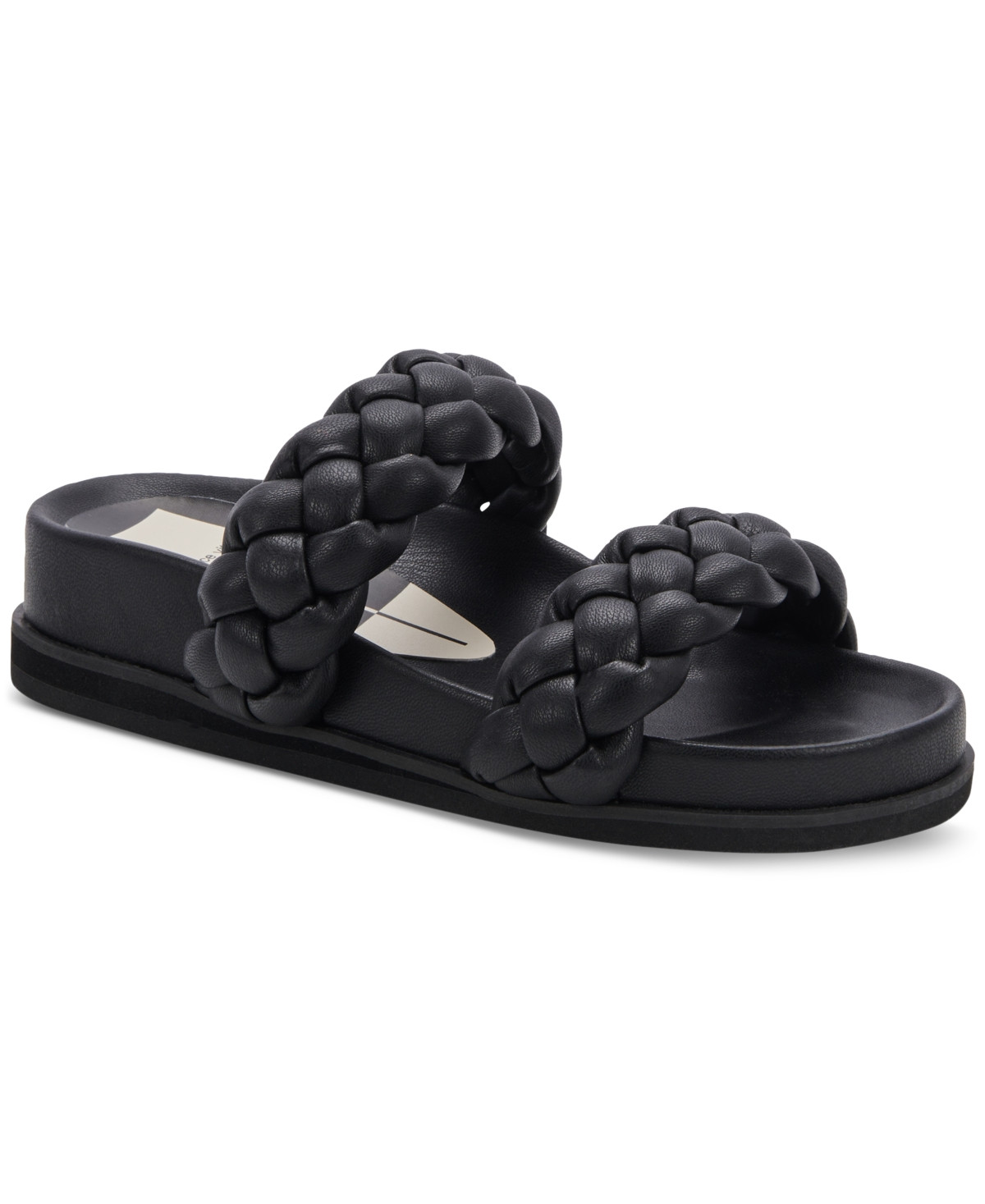 Dolce Vita Women's Signe Braided Platform Footbed Slide Sandals Women's Shoes | Macys (US)