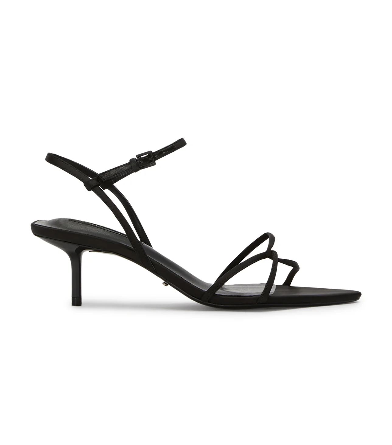 Florida Black Satin Heels | Tony Bianco (Australia & New Zealand)