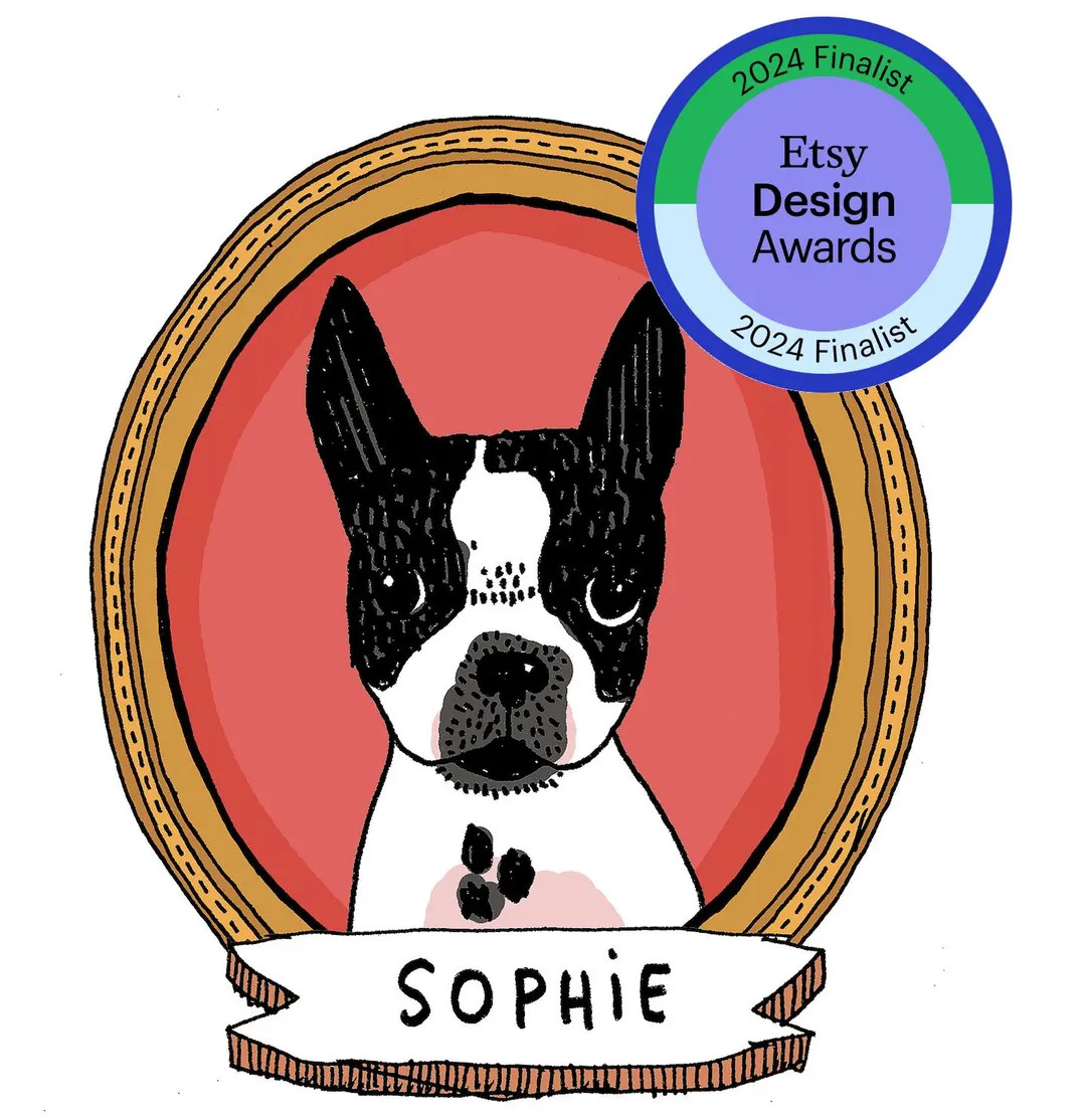 Pet Portrait Custom Dog Portrait. Dog Memorial. Gift for Dog Lovers. Digital Pet Portrait. Dog Dr... | Etsy (US)