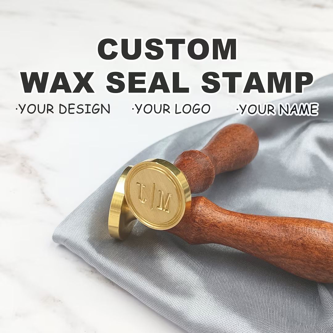 Custom Wax Seal Stamp Custom Any Logo Personalized Wax - Etsy | Etsy (US)