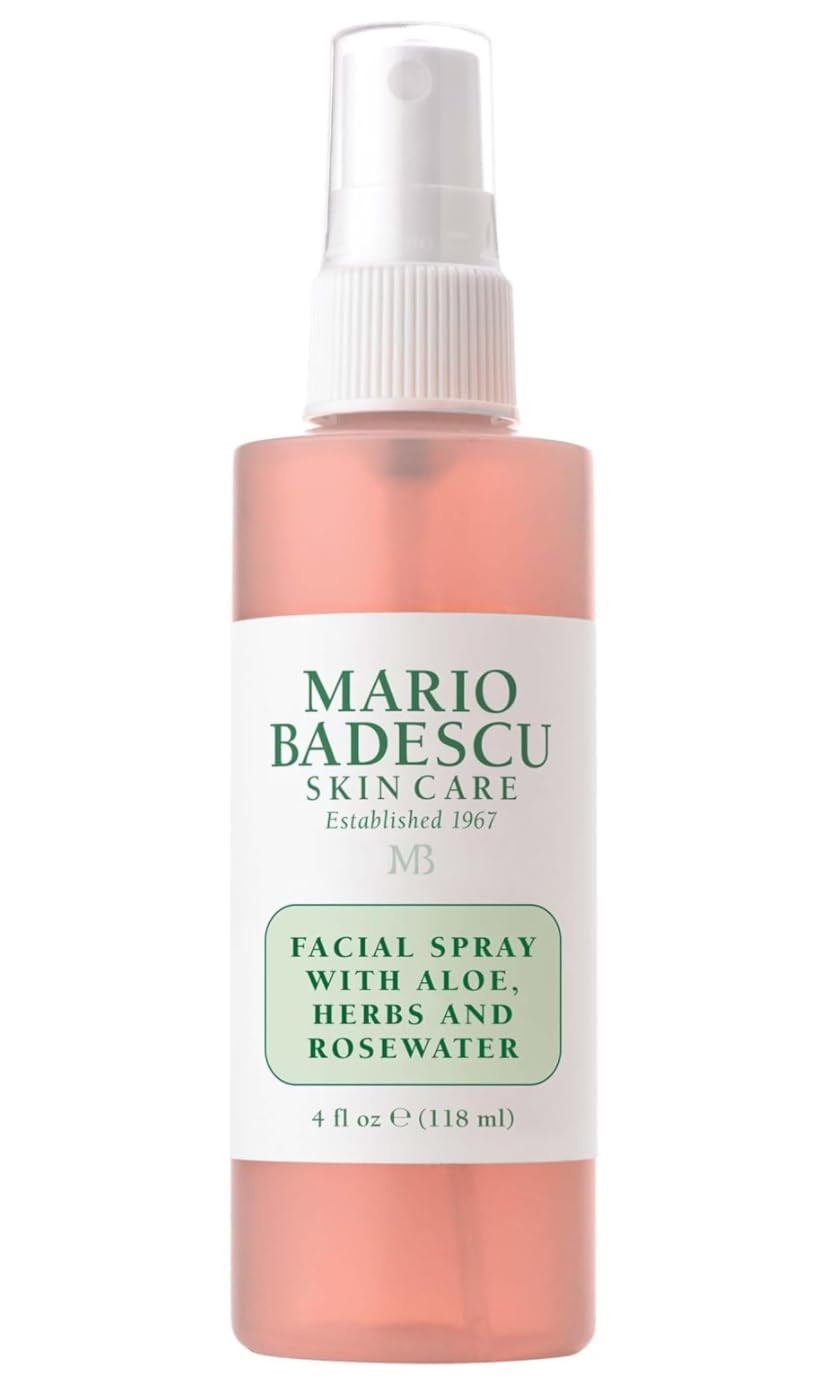 Mario Badescu Facial Spray with Aloe, Herbs and Rose Water for All Skin Types, Face Mist that Hydrates, Rejuvenates & Clarifies | Amazon (US)