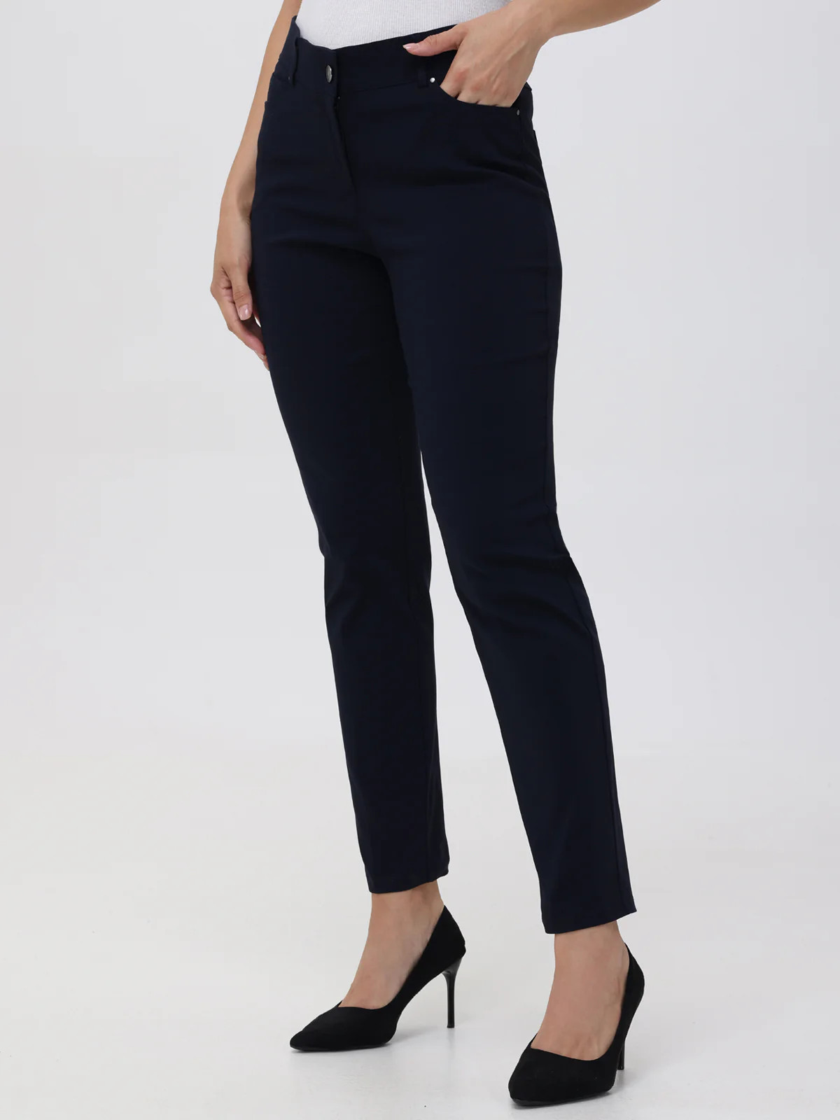 Millennium Five Pocket Stretch Pants | 89th + Madison