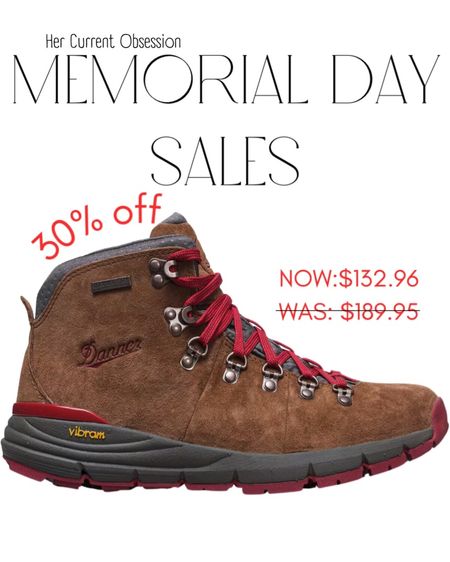 Danner boots are ever hardly on sale so I would take advantage of this Memorial Day sale! 

Her Current Obsession, hiking boots

#LTKActive #LTKShoeCrush #LTKSaleAlert