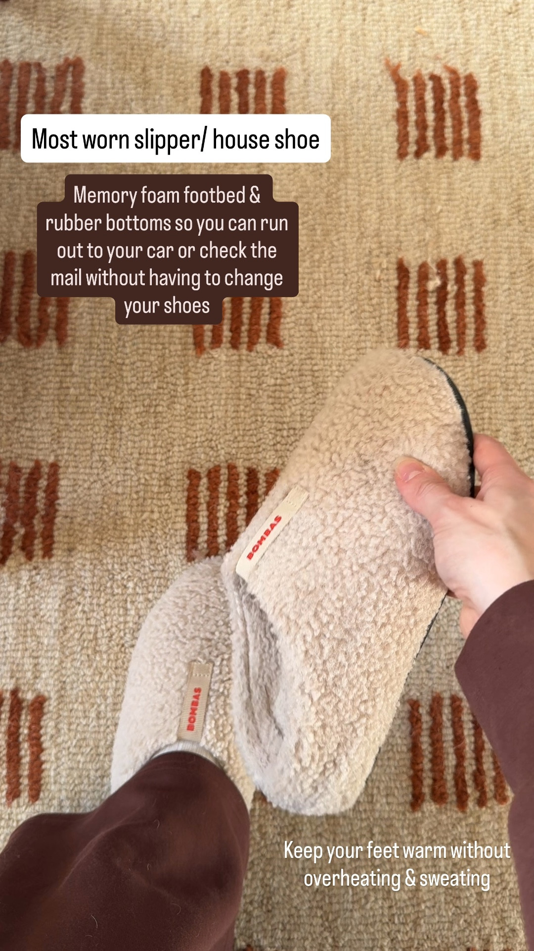 My go to slipper/ house shoe that doesn’t make my feet sweat. Memory foam footbed & rubber soles wearing size 7


#LTKPetite #LTKHoliday #LTKGiftGuide