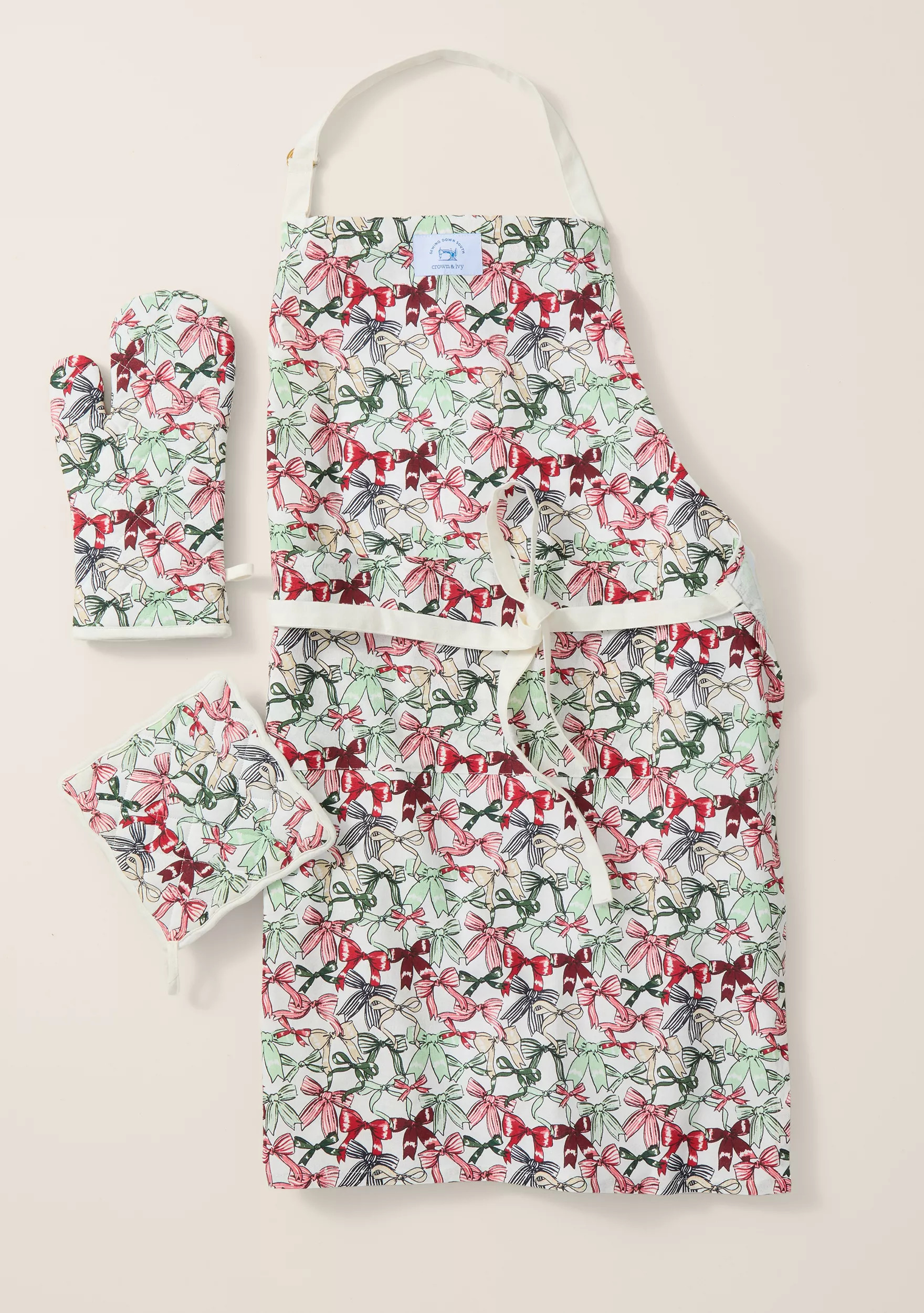 Sewing Down South x Crown & Ivy™ Sew Merry Printed Apron | Belk