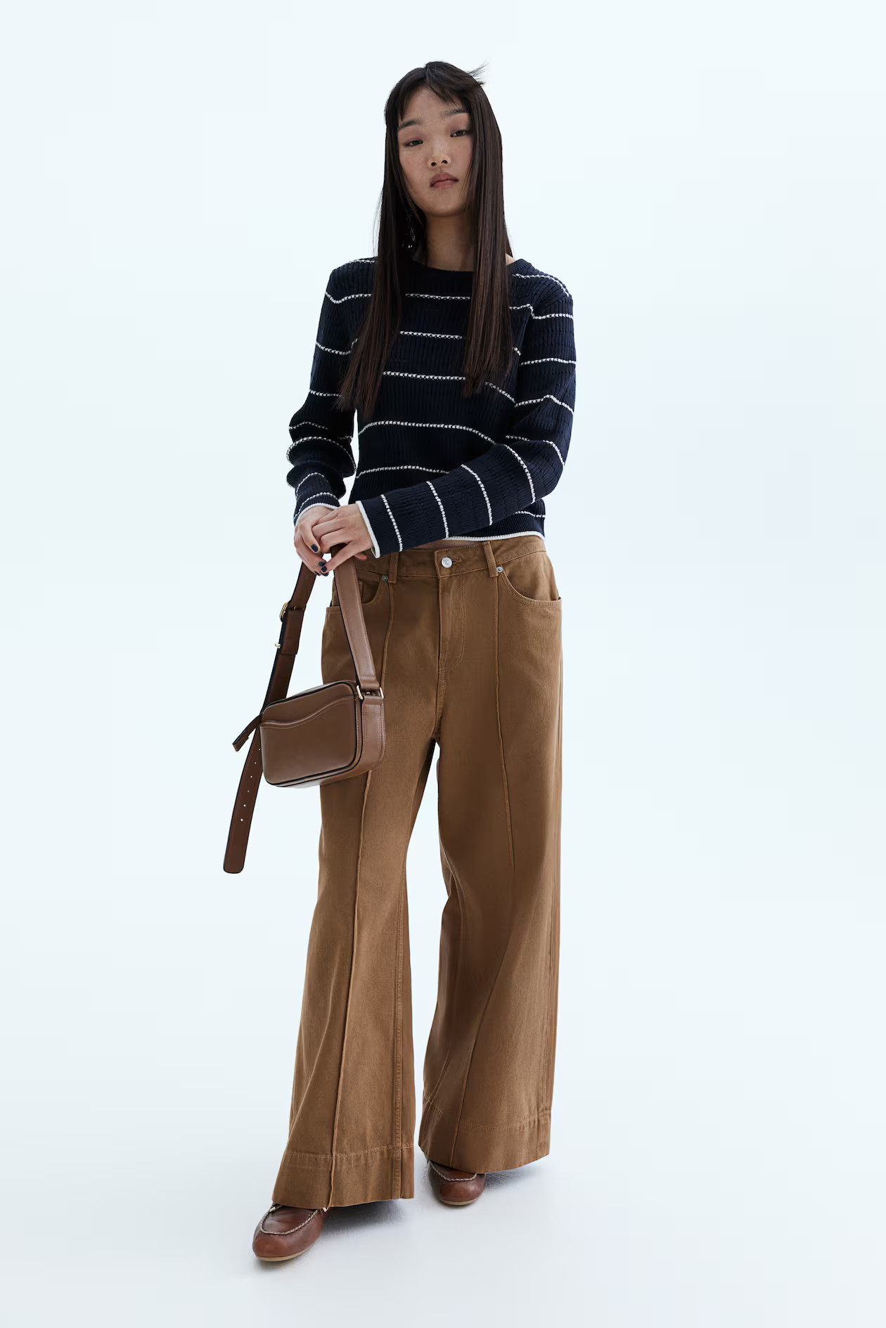 Hole-patterned jumper | H&M (UK, MY, IN, SG, PH, TW, HK)