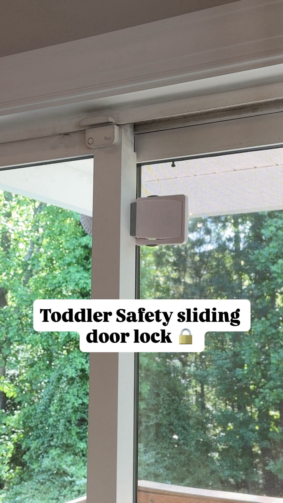 Toddler safety sliding door lock 🔒 



#LTKKids #LTKBaby