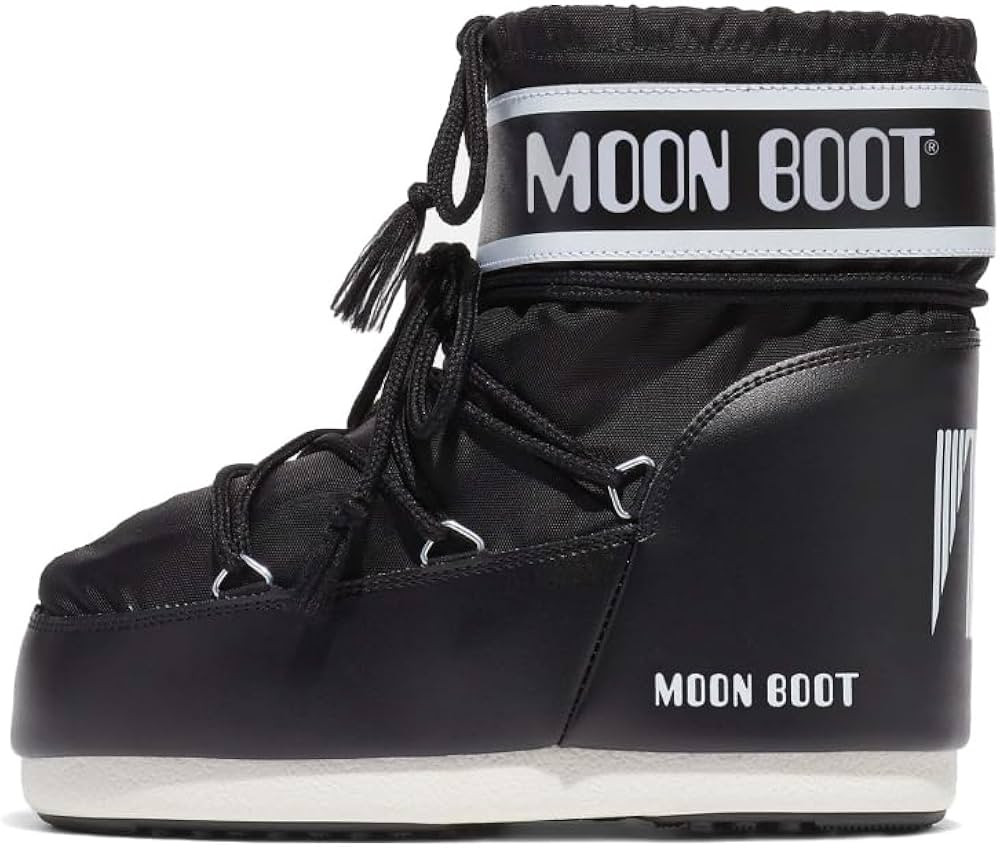 Amazon.com: Moon Boot Icon Low Insulated Slip On Unisex Snow Boots, M4.5-6, W5.5-7, Black : Cloth... | Amazon (US)