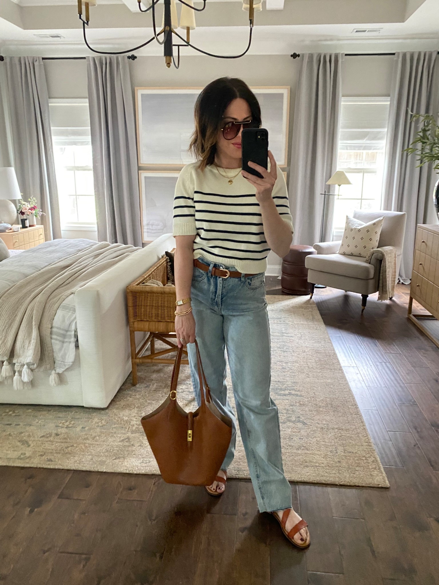 Most worn jeans this Spring currently on sale for $15!!!

I sized up one size for a loose baggy fit in ALL styles. 

#LTKSaleAlert #LTKFindsUnder50 #LTKStyleTip