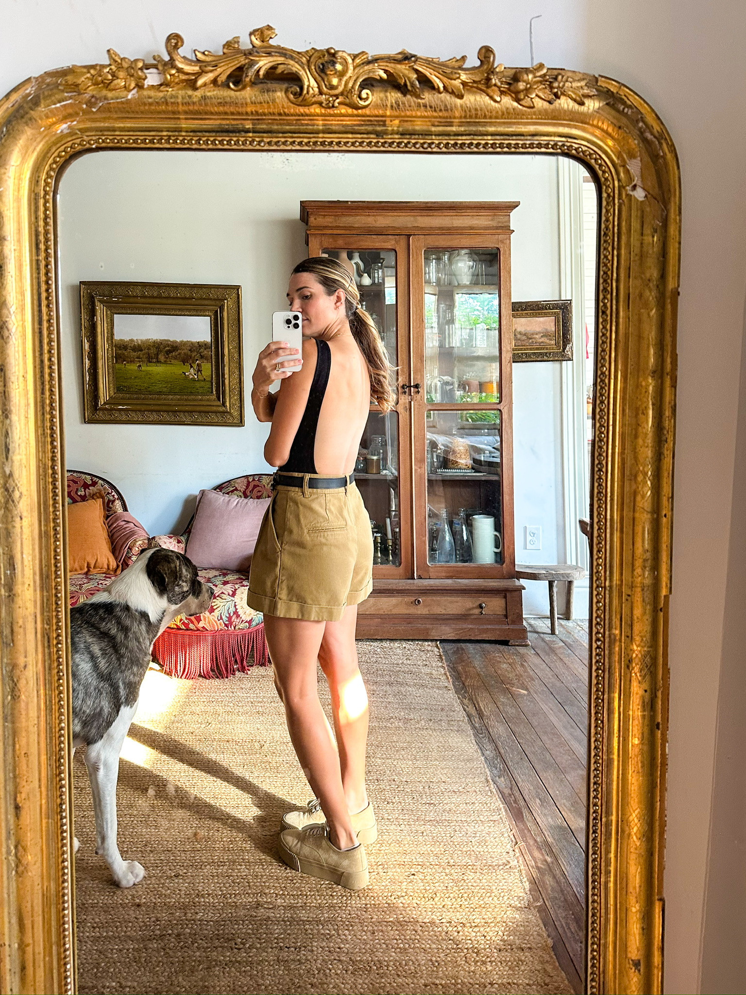 When it's still pushing 90 degrees in Texas but you have multiple site visits (with no AC!) - this is the go-to work outfit! Belt is vintage and sadly, Freda is sold out of these amazing sneakers but I'm linking another pair that are so darling!  

 #LTKWorkwear