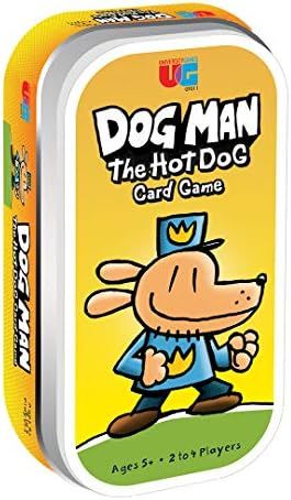 University Games Dog Man The Hot Dog Card Game for Ages 5 and Up, 2 to 4 Players Based on The Dog Ma | Amazon (US)