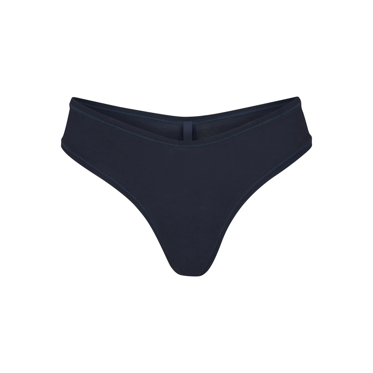 COTTON JERSEY DIPPED THONG | SKIMS (US)