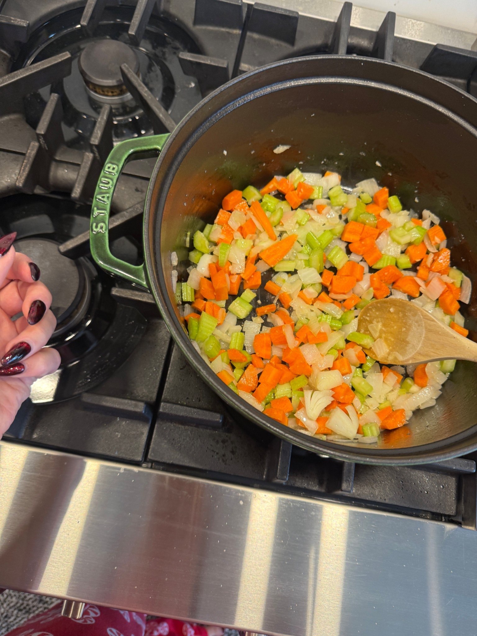 I love using my Staub cast iron Dutch Oven! This would be an amazing Christmas gift. There are so many colors to choose from!

#LTKmomlife #LTKGiftGuide #LTKHome