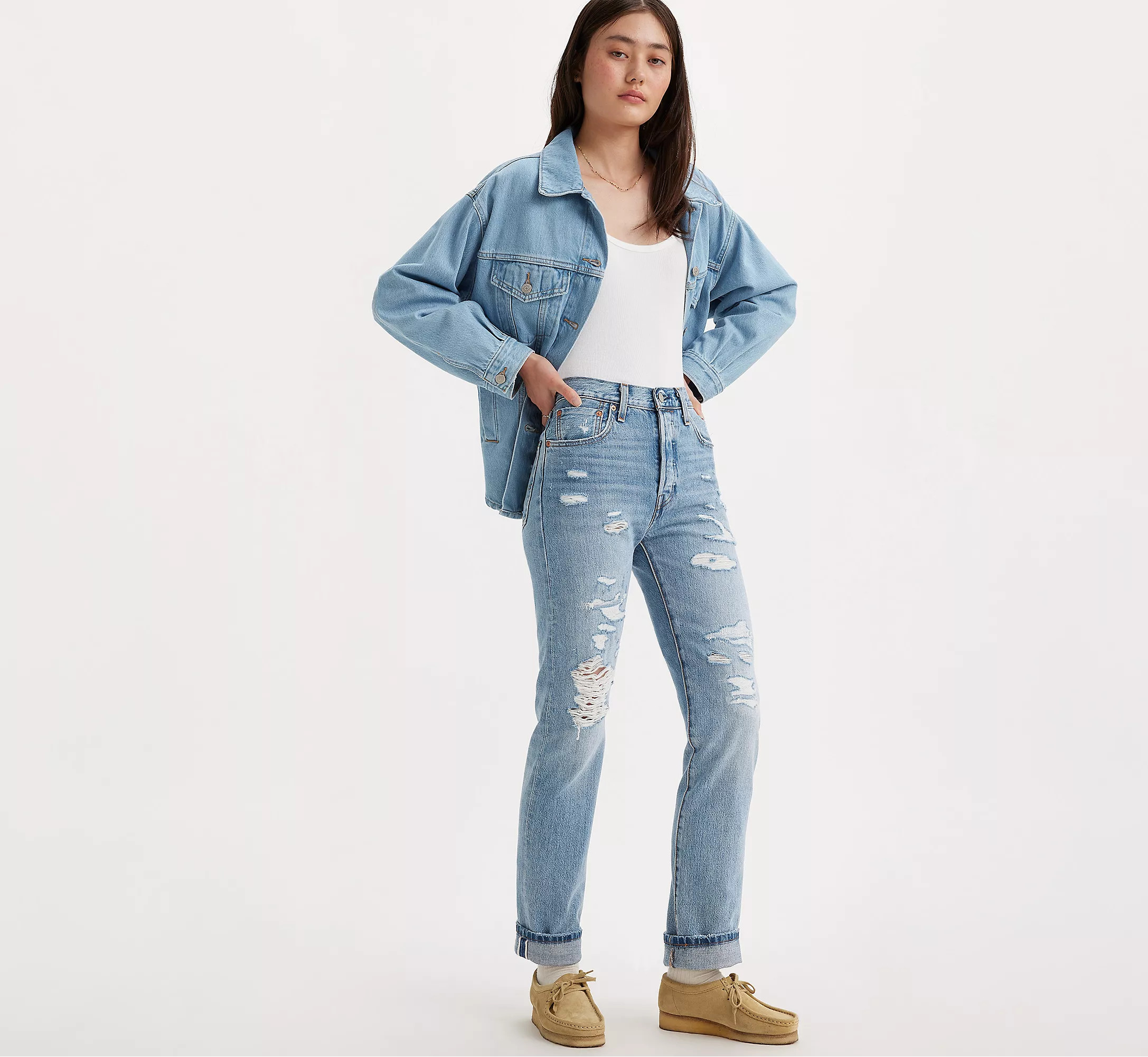 501® Original Fit Selvedge Women's Jeans | LEVI'S (US)