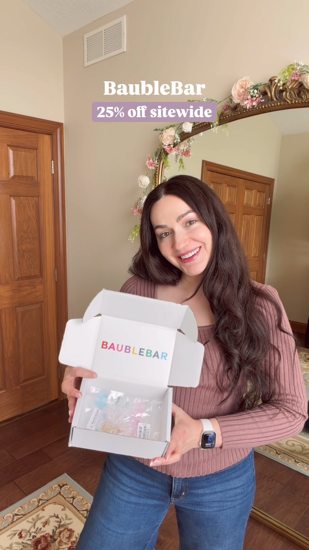 BaubleBar Big Biannual Event is live 🛍️✨ — 25% OFF sitewide! @baublebar 

I’m wearing two of my favorites: the evil eye bracelet 🧿 with the red cord (such a fun pop of color) and this everyday necklace that’s perfect for layering.

One detail I love: the necklace chain has four adjustable lengths, so you can wear it shorter, longer, or layered depending on your outfit.

Such a great time to grab pieces like these while the 25% off sale is happening. Great gift ideas for Easter and Mother’s Day gift. 

#LTKSeasonal #LTKSaleAlert #LTKSpringSale