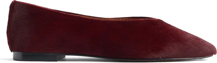 The Mylie Genuine Calf Hair Ballet Flat (Women) | Nordstrom