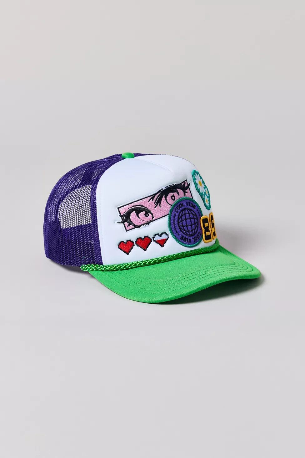 Digital World Embroidered Trucker Hat | Urban Outfitters (US and RoW)