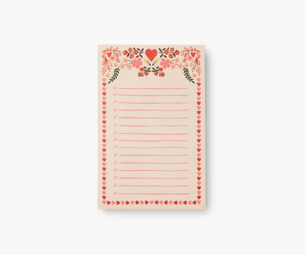 Checklist Notepad - Juliet | Rifle Paper Co.