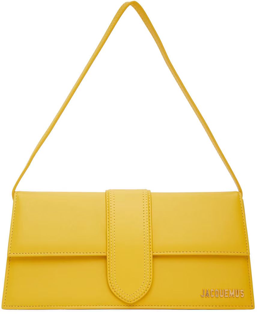 Jacquemus - Yellow 'Le Bambino Long' Bag | SSENSE