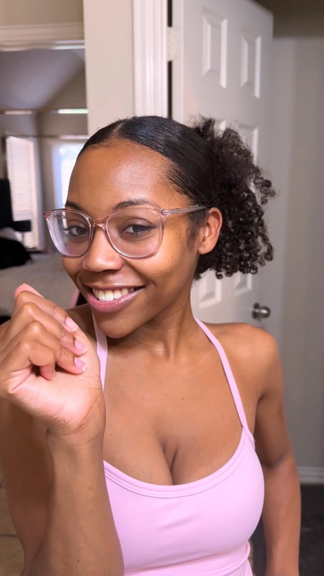Cute claw clip hairstyle for curly hair! These Amazon clips actually work for full, thick hair 🤩

#LTKBeauty