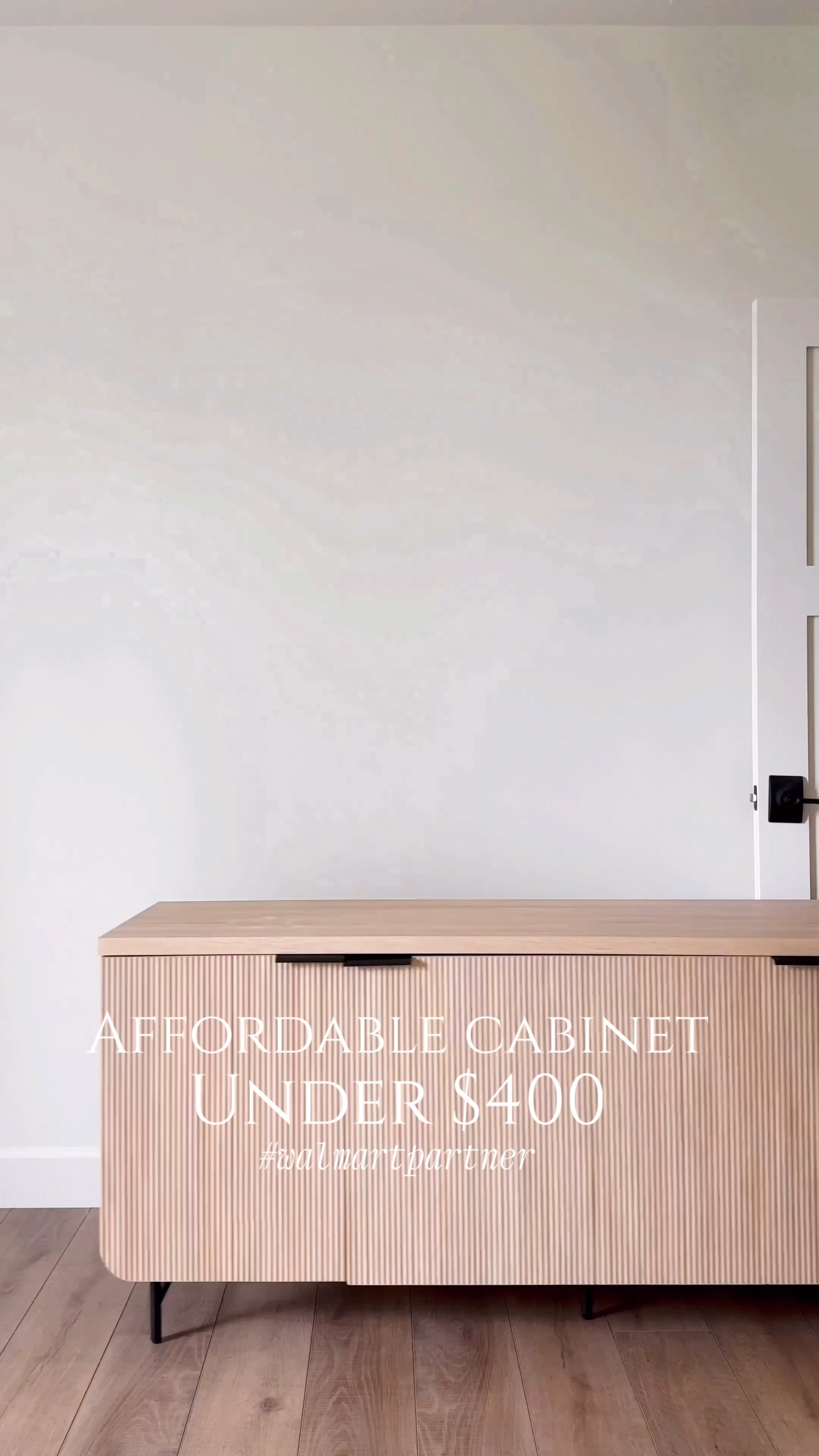 Affordable cabinet under $400 @walmart #walmartpartner 
#walmatthome 

#LTKSaleAlert #LTKHome #LTKFindsUnder50