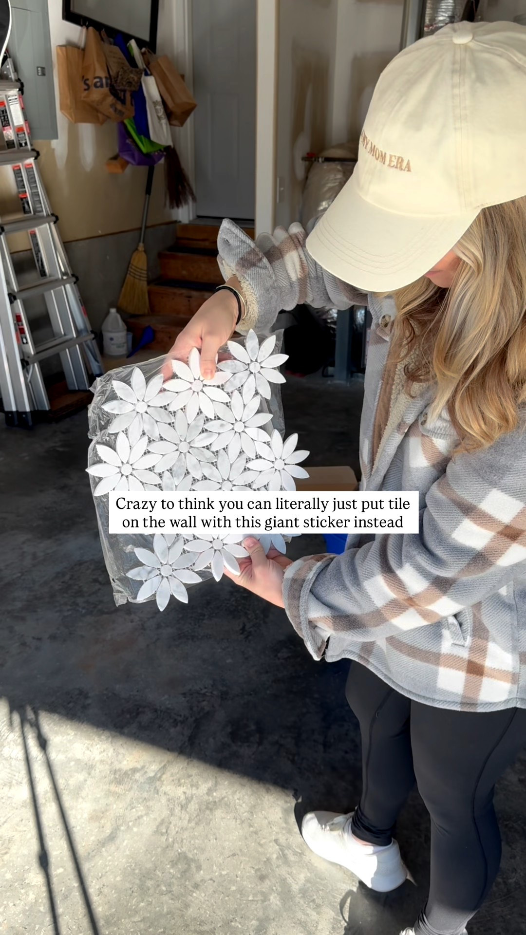 DIY tile | tile backsplash | bathroom backsplash | floral tile | flower wall | floral bathroom | floral backsplash | tile supplies | half bathroom renovation | bathroom inspo | powder room

#LTKHome #LTKdayinmylife