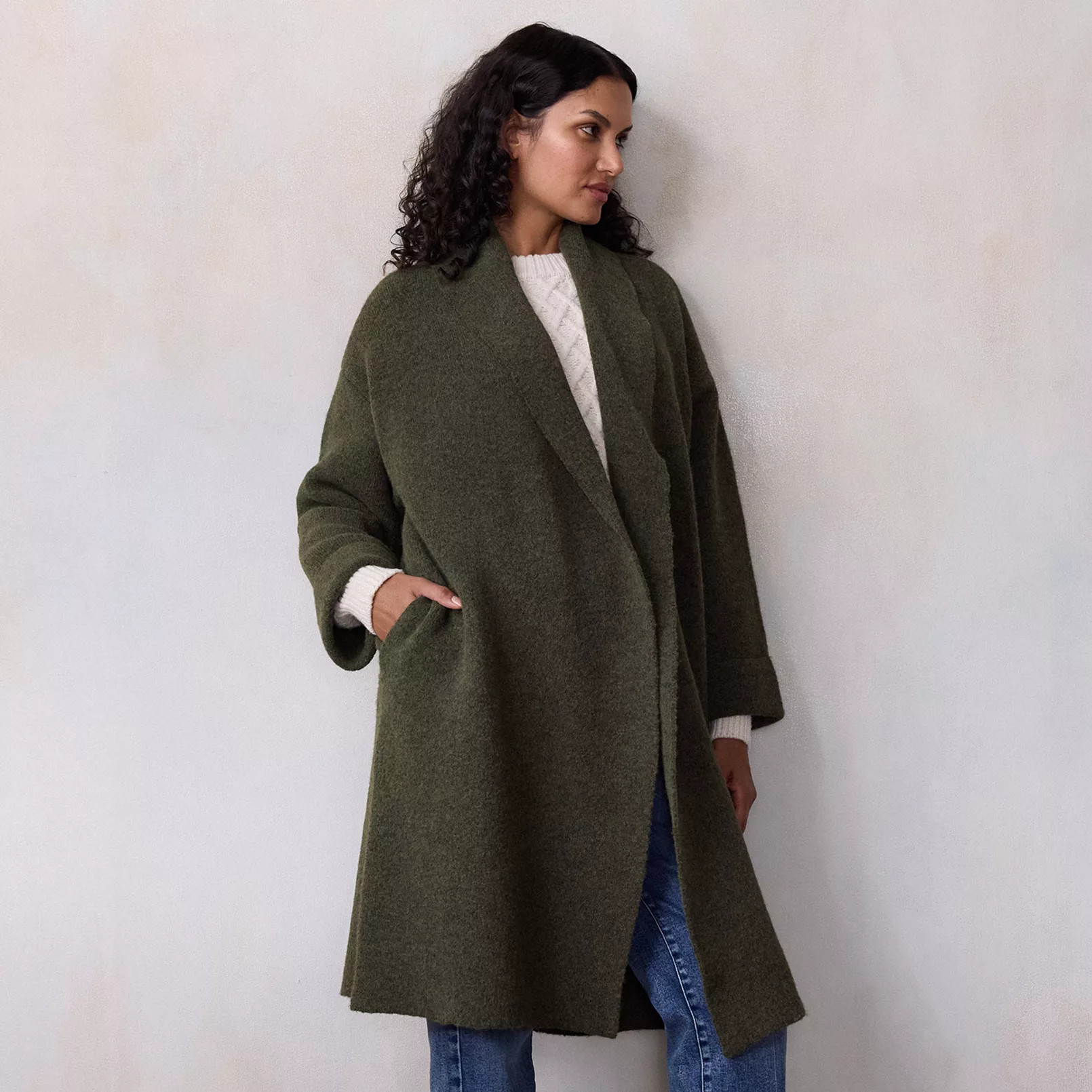 Women's LC Lauren Conrad Long Sweater Coat | Kohl's