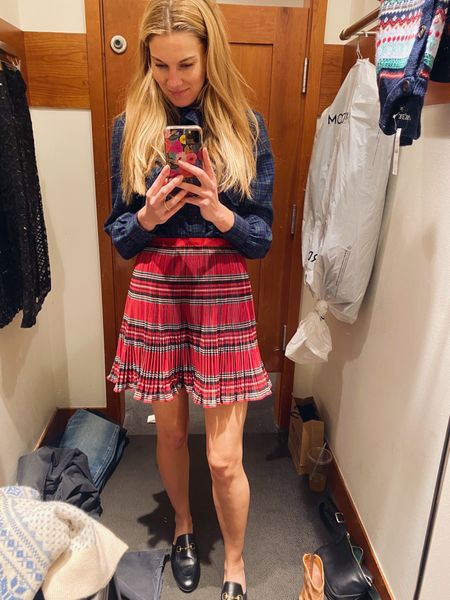50% off J.Crew sale right now!

-Wearing 00 in the plaid skirt
-Wearing 0 in the peplum top
