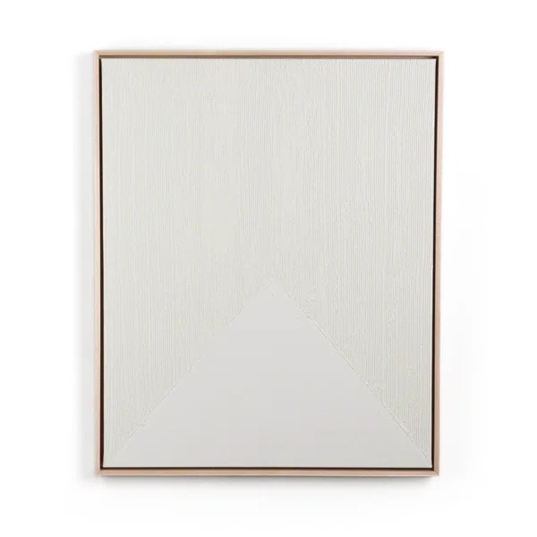 Victoria Holly Triangle Framed On Canvas by Victoria Holly Painting | Wayfair North America