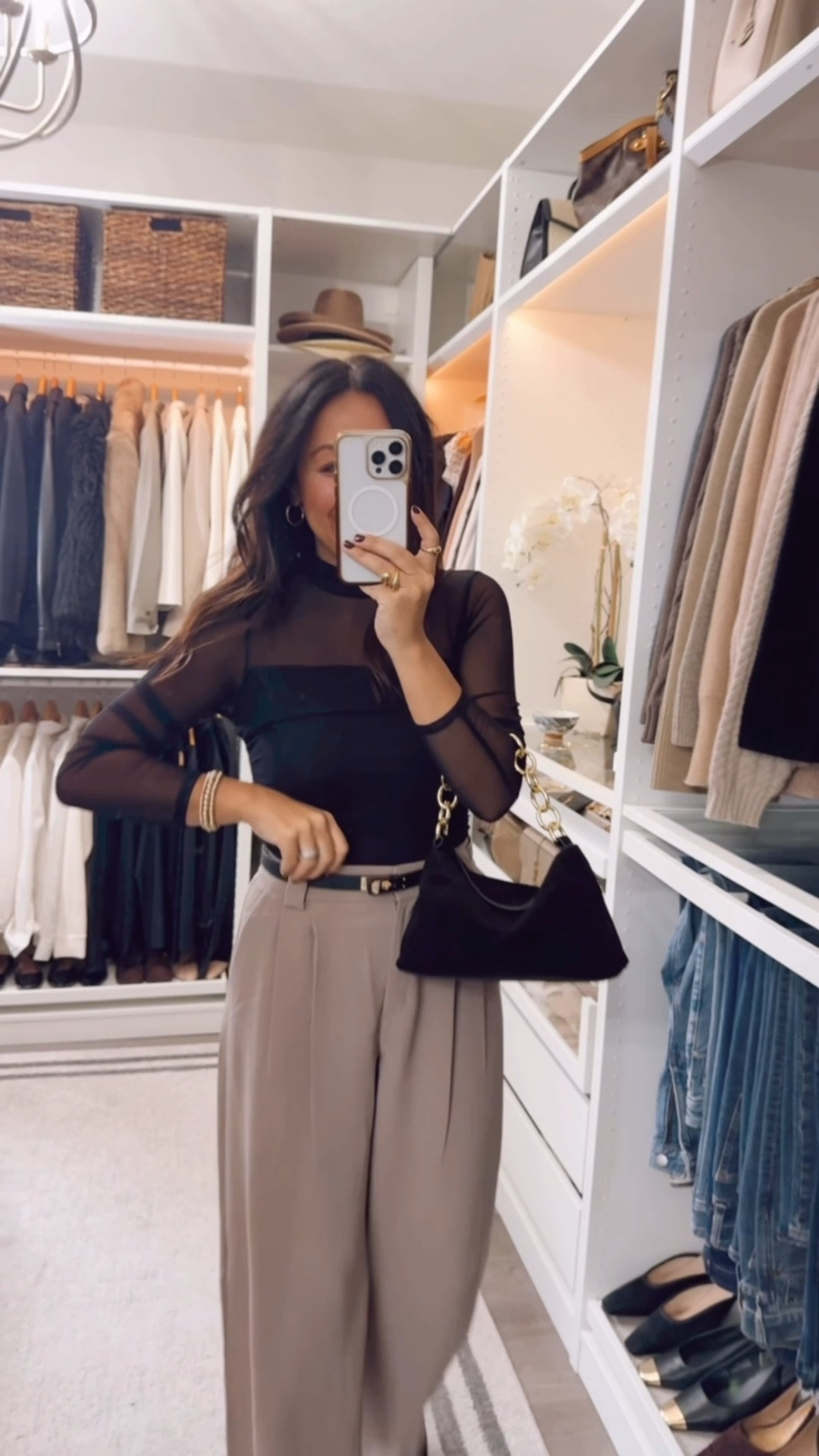 Express Finds 40% off!🔥 Everything is TTS. Coat has a relaxed fit, could size down. Pants have the best fit with a smocked back. Wearing a size 2 reg.

#LTKCyberWeek #LTKSaleAlert