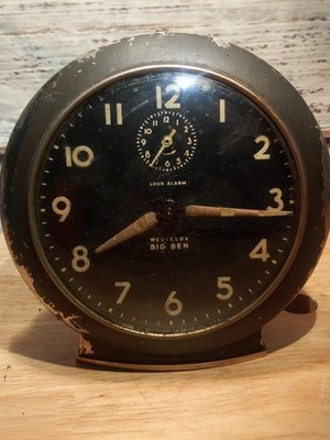 1950s Vintage Westclox Big Ben  Loud Alarm Clock- Clock working/Alarm Untested  | eBay | eBay US