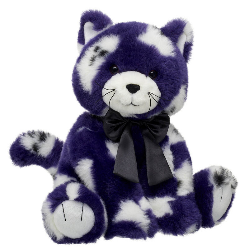 Spooky Kitty Stuffed Animal with Black Gifting Bow | Build-A-Bear Workshop
