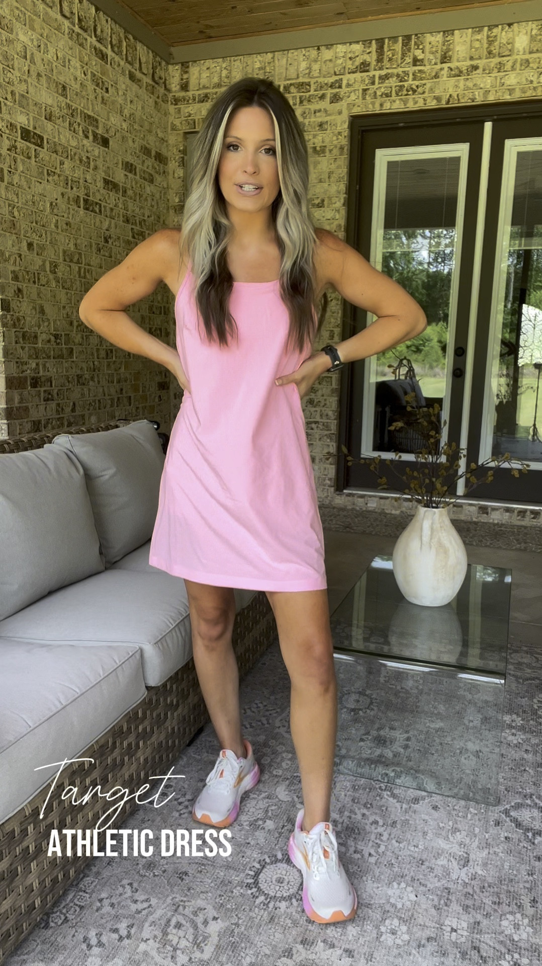 Still in love with this athletic dress from target. Built in shorts and bralette (no padding) 
Target finds, target summer finds, target fashion 

#LTKU #LTKfitness #LTKSeasonal