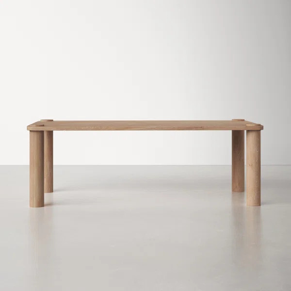 Ludo 88'' Solid Oak Dining Table | Wayfair North America
